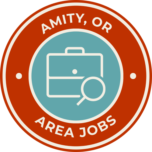 AMITY, OR AREA JOBS logo